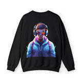 Serene Spectrum Crewneck Sweatshirt